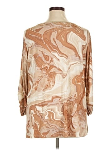 Susan Graver 3/4 Sleeve T-Shirt (view 2)