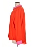 On 34th 100% Polyester Color Block Orange Long Sleeve Blouse Size XL - photo 5