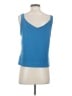 Dana Buchman Blue Sleeveless Top Size S - photo 2