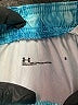 Under Armour Tie-dye Blue Board Shorts Size 5 - photo 3