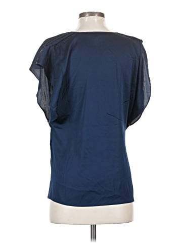 White House Black Market Short Sleeve Blouse (view 2)