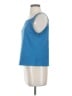 Dana Buchman Blue Sleeveless Top Size S - photo 5