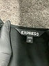 Express 100% Rayon Solid Black Romper Size XS - photo 4