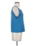 Dana Buchman Blue Sleeveless Top Size S - photo 4