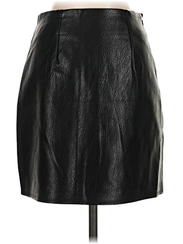 Old Navy Faux Leather Skirt (view 2)