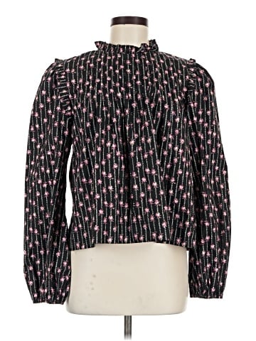 WAYF Long Sleeve Blouse (view 1)