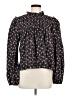 WAYF Black Long Sleeve Blouse Size M - photo 1