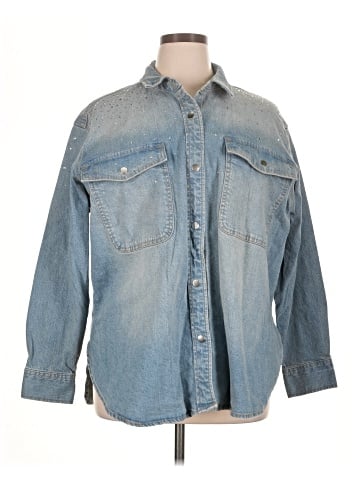 Universal Thread Denim Jacket (view 1)