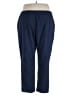 Catherines Solid Blue Active Pants Size 3X - photo 2