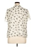Talbots Ivory Short Sleeve Blouse Size XL Petite - photo 2
