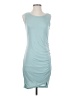 BTFBM Solid Teal Casual Dress Size S - photo 1