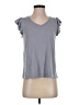 Green Envelope Gray Short Sleeve Top Size S - photo 1