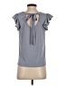 Green Envelope Gray Short Sleeve Top Size S - photo 2