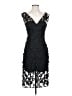 Milly 100% Polyester Black Cocktail Dress Size 4 - photo 1