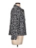 Christopher & Banks 100% Cotton Print Blue Jacket Size L (petite) - photo 4