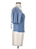 Willow & Root Blue Short Sleeve Top Size M - photo 4