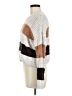Francesca's 100% Polyester Stripes Brown Pullover Sweater Size M - photo 5