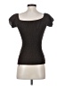 Zara Black Short Sleeve Top Size S - photo 2