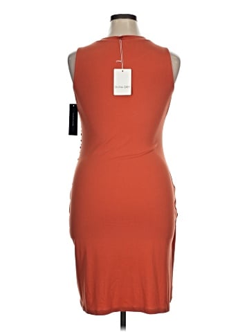 Olivia Grey Cocktail Dress (view 2)