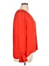 Joie 100% Silk Red 3/4 Sleeve Silk Top Size XL - photo 4