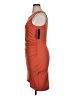 Olivia Grey Solid Orange Cocktail Dress Size XL - photo 5