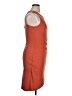 Olivia Grey Solid Orange Cocktail Dress Size XL - photo 4