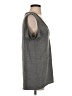 Pam & Gela Gray Short Sleeve Top Size S - photo 4