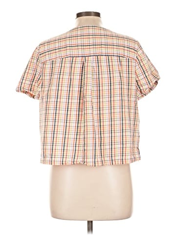 a.n.a. A New Approach Short Sleeve Blouse (view 2)