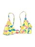 Wild Fable Floral Yellow Swimsuit Top Size S - photo 1