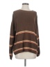 FP BEACH Stripes Brown Pullover Sweater Size S - photo 1