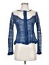 Ryu 100% Polyester Blue Long Sleeve Blouse Size S - photo 1