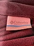 Columbia 100% Polyester Burgundy Fleece Size XL - photo 6