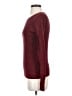 Express Tweed Burgundy Pullover Sweater Size S - photo 5