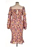 Prettygarden 100% Polyester Print Orange Cocktail Dress Size XL - photo 2