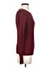 Express Tweed Burgundy Pullover Sweater Size S - photo 4