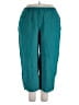 Flax 100% Linen Teal Linen Pants Size 18 (1G) - photo 1