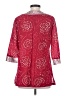 Calypso St. Barth For Target Red 3/4 Sleeve Blouse Size S - photo 2