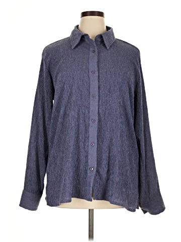 Denim & Co Long Sleeve Blouse (view 1)