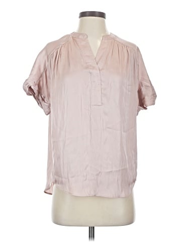Joan Vass New York Short Sleeve Blouse (view 1)