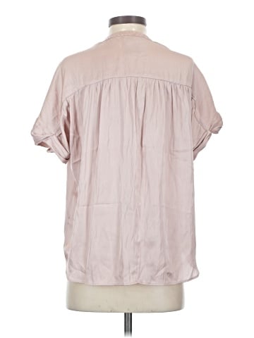 Joan Vass New York Short Sleeve Blouse (view 2)