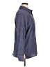 Denim & Co Tweed Blue Long Sleeve Blouse Size XL - photo 4