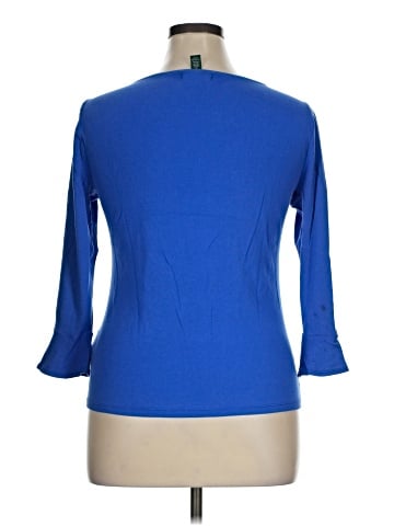 Lauren by Ralph Lauren 3/4 Sleeve T-Shirt (view 2)