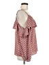Lost + Wander 100% Polyester Polka Dots Burgundy Sleeveless Blouse Size M - photo 4