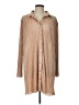 Fore 100% Polyester Tan Casual Dress Size L - photo 1