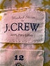 J.Crew Print Yellow Long Sleeve Blouse Size 12 - photo 8