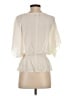 Elle 100% Polyester Ivory 3/4 Sleeve Blouse Size XS - photo 2