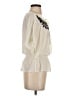Elle 100% Polyester Ivory 3/4 Sleeve Blouse Size XS - photo 4