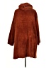 Shein 100% Polyester Brown Coat Size 1X - photo 2