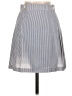 Jill Stuart Stripes Gray Casual Skirt Size 4 - photo 1