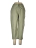 Lands' End 100% Cotton Solid Green Casual Pants Size 10 - photo 1